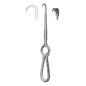 Kocher Retractor 22 0 cm, 2 Sharp Prong