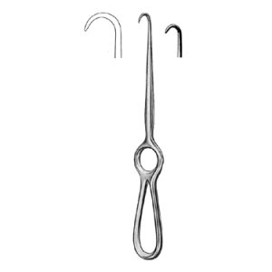 Kocher Retractor 22 0 cm, 1 Semi Sharp Prong