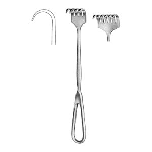 Special Model Retractor 22 0 cm, 6 Sharp Prongs
