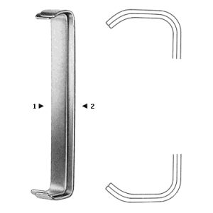 Farabeuf Retractor 15 0 cm, Set of 2,  (23 mm x 16 mm & 27 mm x 16 mm) + (26 mm x 16 mm & 30 mm x 16 mm)