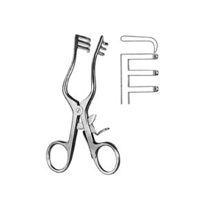 Weitlaner Wullstein Retractor 13 0 cm, 50 mm, Sharp