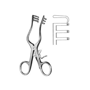 Weitlaner Wullstein Retractor 13 0 cm, 50 mm, Blunt