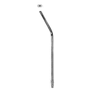 Nuboer Suction Tubes 21 0 cm, 6 mm Oval