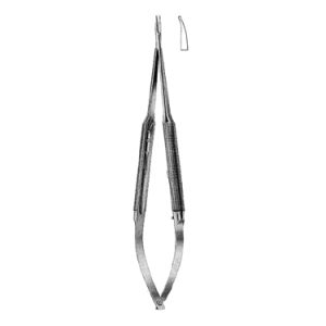 Micro Needle Holders 18 0 cm, Curved