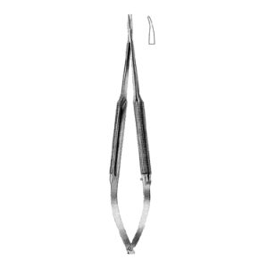 Micro Needle Holders 18 0 cm, Curved
