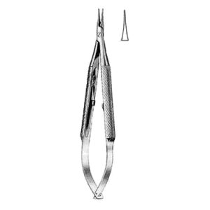 Barraquer Troutman Micro Needle Holders 10 0 cm, Straight
