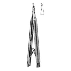 Castroviejo Barraquer Micro Needle Holders 12 0 cm, Curved