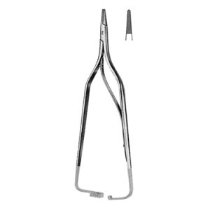 Arruga Needle Holders 16 0 cm, Straight, Carb Bite Jaws, Mini Profile