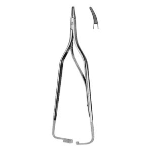 Arruga Needle Holders 16 0 cm, Curved, Carb Bite Jaws, Mini Profile