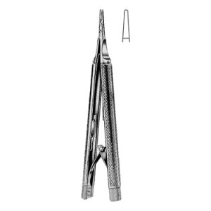 Castroviejo Needle Holders 13 0 cm, Carb Bite Jaws, Smooth
