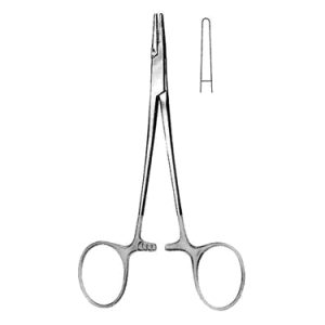 Halsey Needle Holders 13 0 cm, Carb Bite Jaws, Smooth