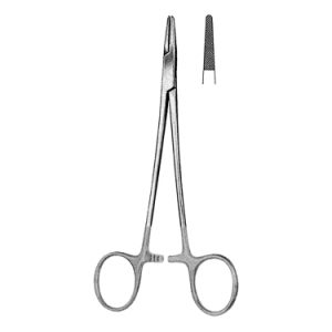 Crile Wood Needle Holders 15 0 cm, Carb Bite Jaws, Mini Profile