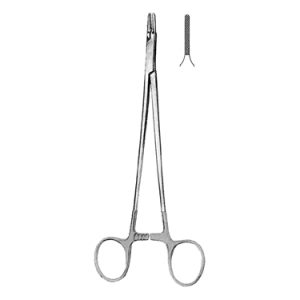 Ryder Needle Holders 20 0 cm, Carb Bite Jaws, Mini Profile