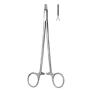 Ryder Vascular Needle Holders 15 0 cm, Carb Bite Jaws, Micro Profile