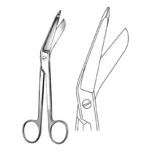 Lister Bandage Scissors 18 0 cm with Carb Edges