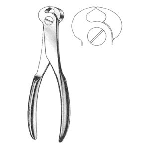 Cannulated Pin Cutter 19 0 cm, End Cutting Max  Capacity 1 6mm