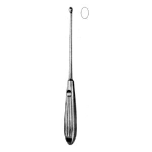 Halle Bone Curette 21 0 cm, Flexible