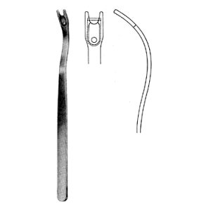 Stryker Scholl Meniscotomy Knife 19 0 cm, Strongly Curved