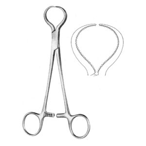 Lewin Bone Holding Forceps 17 5 cm