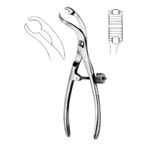 Self Centering Bone Holding Forceps 24 0 cm, 9 5 mm