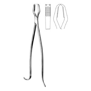 Lane Bone Holding Forceps 45 0 cm, With Ratchet