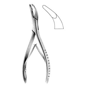 Luer Bone Rongeur Forceps 15 0 cm