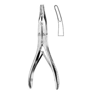 Bohler Bone Rongeur Forceps 15 0 cm, Curved