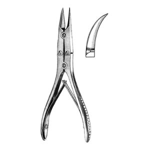 Bone Cutting Forceps 15 0 cm, Curved