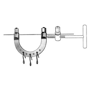 Kirschner Extension Bows 15 0 cm x 15 0 cm, With 3 Traction Hooks