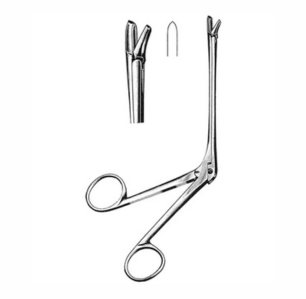 Nasal Cutting Forceps, 120 mm Shaft, 2 2 mm Bite