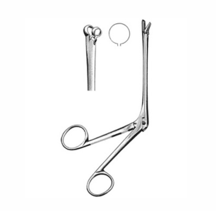 Hartmann Nasal Cutting Forceps 19 0 cm, 120 mm Shaft, 9 0 mm Bite