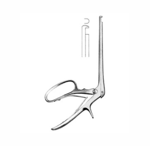 Ferris Smith Kerrison Sphenoid Punches, 18 0 cm Shaft, 3 mm x 5 mm Bite