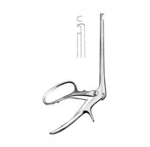 Ferris Smith Kerrison Sphenoid Punches, 18 0 cm Shaft, 5 mm x 5 mm Bite