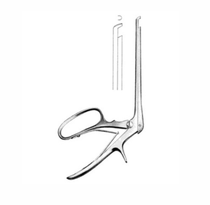 Ferris Smith Kerrison (Cloward Harper) Sphenoid Punches, 18 0 cm Shaft, 5 mm Bite