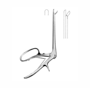 Ferris Smith Cushing Sphenoid Punches, 18 0 cm Shaft, Straight, 2 mm x 10 mm Bite
