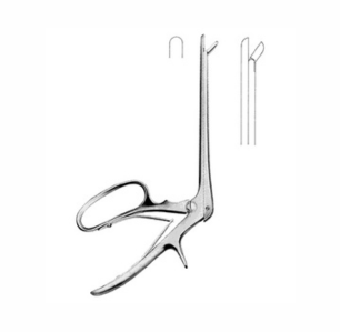 Ferris Smith Cushing Sphenoid Punches, 18 0 cm Shaft, Straight, 3 mm x 10 mm Bite