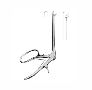 Ferris Smith Cushing Sphenoid Punches, 18 0 cm Shaft, Straight, 4 mm x 10 mm Bite