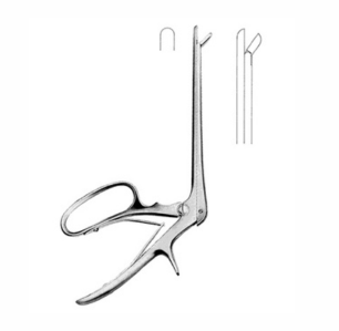 Ferris Smith Cushing Sphenoid Punches, 18 0 cm Shaft, Straight, 5 mm x 10 mm Bite