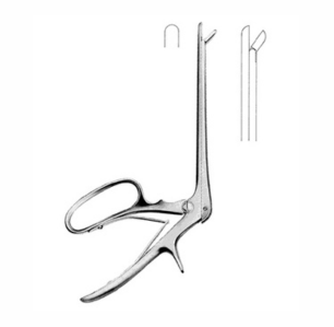 Ferris Smith Cushing Sphenoid Punches, 18 0 cm Shaft, Straight, 6 mm x 10 mm Bite