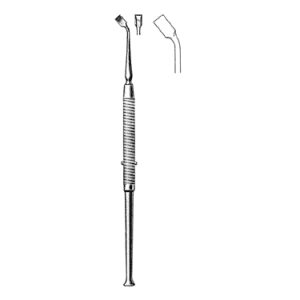 Freer Septum Chisel 19 0 cm, 4 mm, Curved