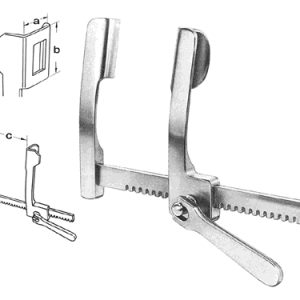 Cooley Rib Spreaders 37 mm x 49 mm x 200 mm, For Adults