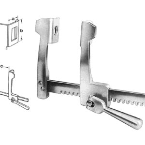 Finocchietto Rib Spreaders 85 mm x 65 mm x 175 mm