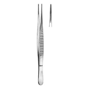DeBakey Atrauma Tissue Forceps 16 0 cm, 1 5 mm, Straight