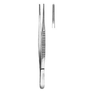 DeBakey Atrauma Tissue Forceps 20 0 cm, 2 0 mm, Straight