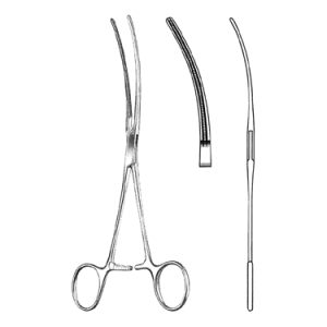 Bainbridge Atrauma Cardiovascular Forceps 18 0 cm, Curved