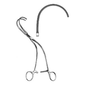 Weber Aortic Clamps 26 0 cm, Left