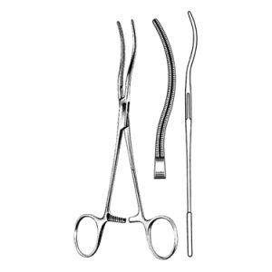 Cooley Coarctation Clamps 17 0 cm