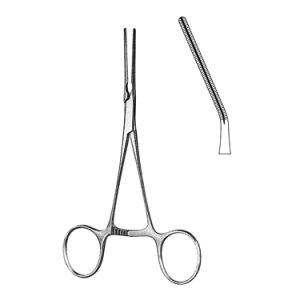 Cooley Atrauma Neonatal and Pediatric Clamps Very Delicate Pattern 14 0 cm, Curved