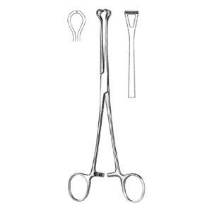 Babcock Atrauma Intestinal Tissue Forceps 16 0 cm