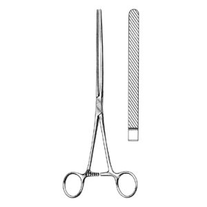 Doyen Intestinal Clamp Forceps 21 0 cm, Straight